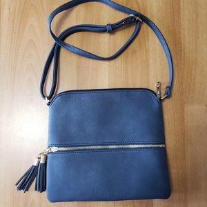 NEW NAVY BLUE CROSSBODY HANDBAG